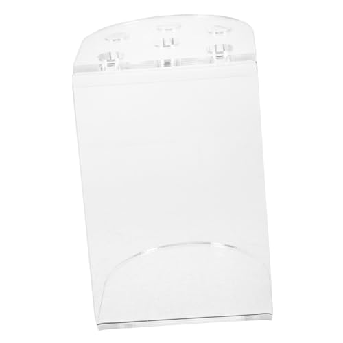 COLLBATH Organizer Halter aus Transparentem Acryl Langlebiger Halter für Haarschneider Kämme und Scheren Vielseitiger Friseur Werkzeughalter für Professionelle Salonstationen von COLLBATH