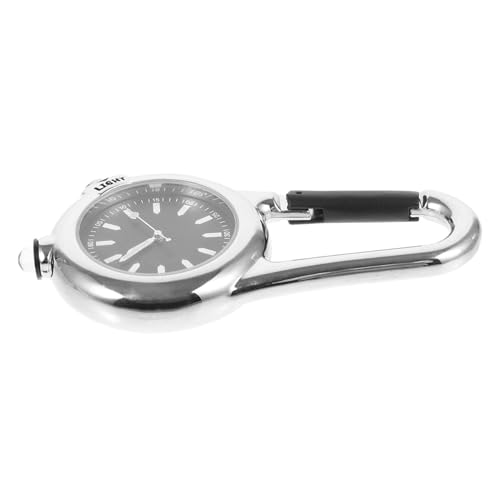 COLLBATH Karabineruhr Multifunktionale Taschenuhr für Outdoor Sport Klettern Wandern mit Clip Präzise und Tragbare Uhr für Ärzte und Krankenschwestern von COLLBATH