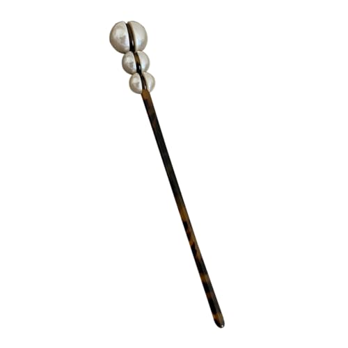 COLLBATH Perlen Haarstab Elegante Haarnadel Damen Haarschmuck Chinesischer Stil Leichter Haarstab für Hochzeiten Partys Alltag Geeignet von COLLBATH
