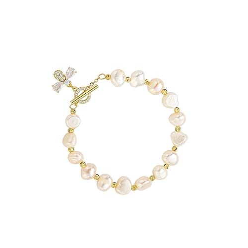 COLLBATH Perlenarmband Für Damen Schickes Handgelenk-kette Mit Imitationsperlen-dekor Zarter Modeschmuck Für Formelle Und Informellen Anlässe COLLBATH Perlenarmband Für Damen Schickes Handgelenk-kette Mit Imitationsperlen-dekor Zarter Modeschmuck Für Formelle Und Informellen Anlässe von COLLBATH