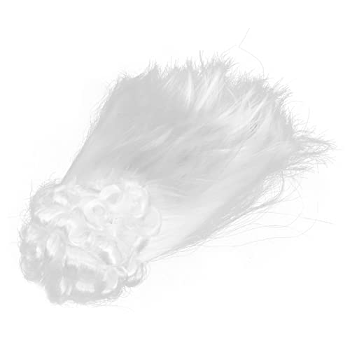 COLLBATH Perücke Weiß Lockig Richterperücke Anwaltsperücke Herrenperücke Kolonialperücke Cosplay Kostüm Party Accessoire Für Verschiedene Anlässe von COLLBATH