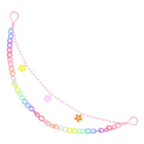 COLLBATH Regenbogen Hosenkette Aus Harz Abnehmbar Für Jeans Und Röcke Punk-stil Für Partys Und Alltag Vielseitig Kombinierbar Für Männer Und Frauen von COLLBATH