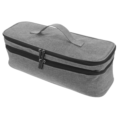 COLLBATH Reisetasche Aufklappbar Für Haartrockner Doppellagige Organizer-Tasche Mit Geräumigem Innenraum Für Reise von COLLBATH