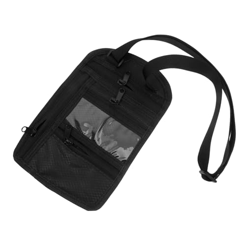 COLLBATH Reisedokumenten-Organizer Mit Reißverschluss RFID-Schutz Für Reisepässe Und Dokumente Tragbar Für Männer Und Frauen Für Reisen Und Geschäftsreisen von COLLBATH