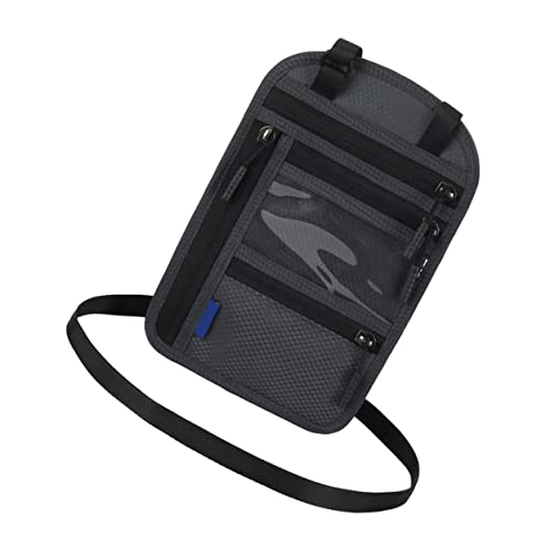 COLLBATH Passhülle Für Damen Brustbeutel Reisetasche Mit Schlüsselband Zum Aufbewahren Von Reisepass Dokumenten Und Bargeld Tragbarer Passhalter von COLLBATH