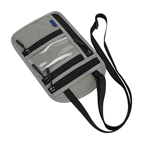 COLLBATH Reisepass-kartenhalter Umhängetasche Reisebrieftasche Reisepasshülle Halsbrieftasche Für Herren Und Damen Sicherer Schutz Vor Taschendieben von COLLBATH