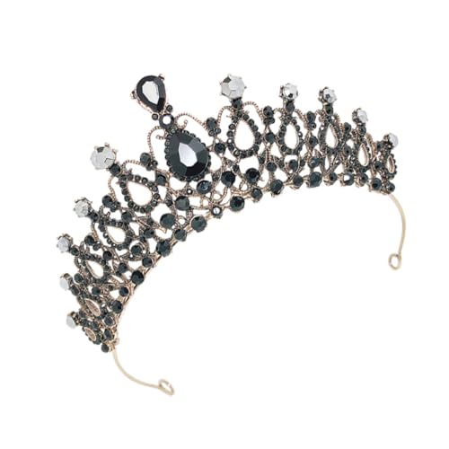 COLLBATH Retro Brautkrone Barock Kopfschmuck Damen Mädchen Hochzeit Party Haarschmuck Luxuriöse Tiara für Festliche Anlässe Wie Hochzeit Kostümparty von COLLBATH