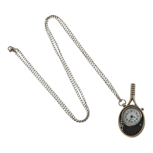 COLLBATH Taschenuhr Für Herren Quarz-taschenuhr Mit Geprägtem Muster Kleine Retro-taschenuhr Aus Glas Und Legierung Steampunk-Uhren Für Täglichen Gebrauch von COLLBATH