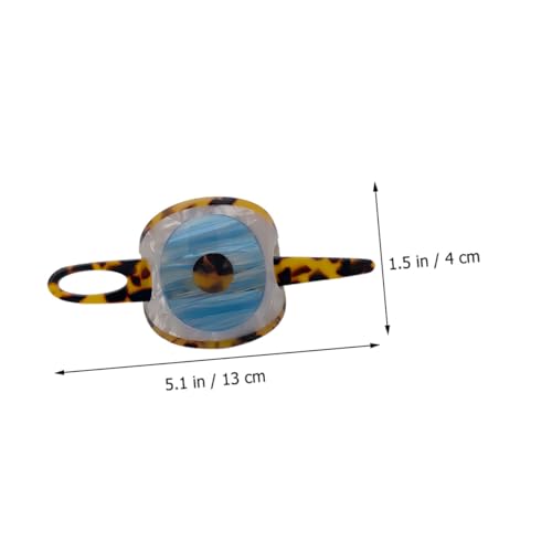 COLLBATH Retro Teufelsauge Haarnadel Haarspange Frauen Geformt Mädchen Haarschmuck Böser Blick Haarstab Lange Haarnadel Böser Blick Haarschmuck Haarknotenstab Haarstyling Accessoires Acryl von COLLBATH