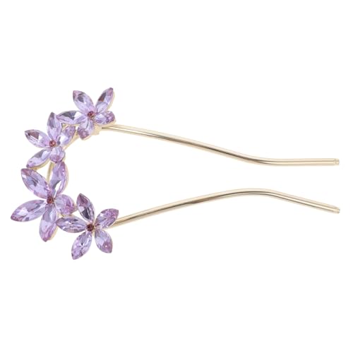 COLLBATH Rhinestone Haarnadel U Förmig für Hochzeitsfrisuren Fester Sitz Funkelnder Brautschmuck für Dutt und Steckfrisur Eleganter Haarschmuck für Frauen und Mädchen von COLLBATH