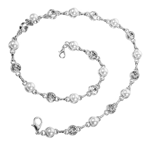 COLLBATH Rhinestone Kette zum Aufnähen Funkelnde Strass dekokette für DIY Feine Schmuckapplikation für Brautkleider Taschen und Kleidung Leichter Kompakter Modeschmuck für Damen von COLLBATH