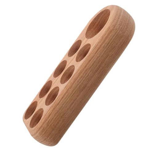 COLLBATH Robuster Holz-ätherisches-öl-organizer Fächer Stabiler Aufbewahrungsständer für Flaschen Parfüm Nagellack Design für Zuhause und Professionelle Nutzung von COLLBATH