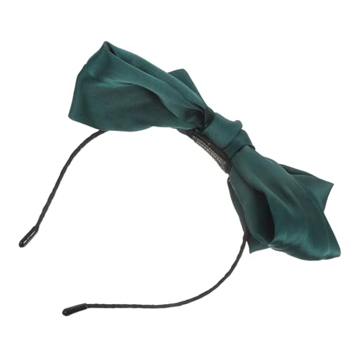 COLLBATH Satin Haarband mit Großem Schleifen Knoten Glattes Schonendes Haaraccessoire für Damen und Mädchen Vielseitig Kombinierbar Modisches Stirnband für Alltag und Besondere Anlässe Grün COLLBATH Satin Haarband mit Großem Schleifen Knoten Glattes Schonendes Haaraccessoire für Damen und Mädchen Vielseitig Kombinierbar Modisches Stirnband für Alltag und Besondere Anlässe Grün von COLLBATH