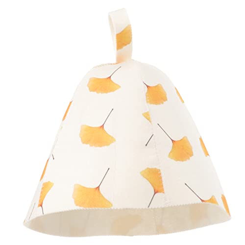 COLLBATH Saunahut Herren Filz Saugfähige Leichte Filzhüte Atmungsaktiver Saunahut Zum Baden Bequeme Wasserabsorbierende Sauna-kappe von COLLBATH