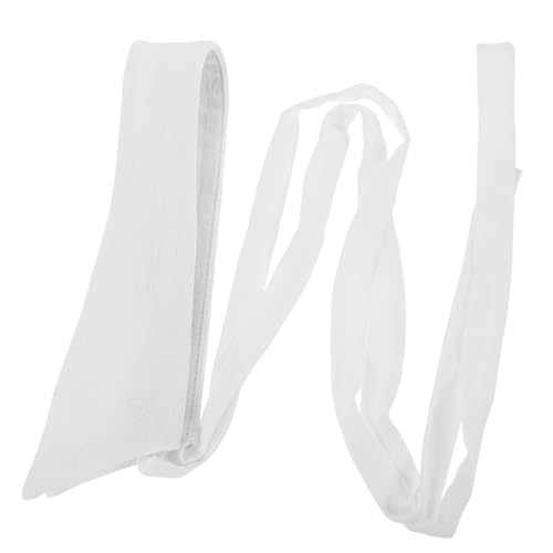 COLLBATH Scheinkragen zum Schnüren abnehmbarer Kragen, Fake-Kragen gefälschter abnehmbarer Kragen abnehmbare Kragen Blusenkragen Abnehmbare Bluse mit Fake-Kragen Kunstkragen Polyester Weiß von COLLBATH