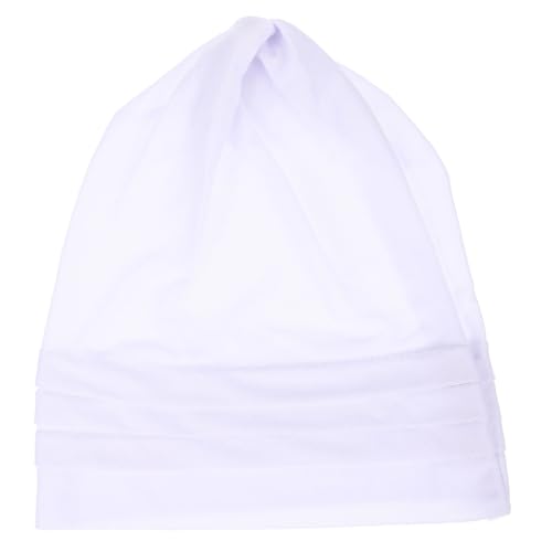 COLLBATH Schlafmütze Aus Baumwolle Und Leinen Für Damen Bequeme Und Atmungsaktive Haube Zum Schutz Der Haare Bei Make-up Spa Gesichtswäsche Oder Schlaf Leicht Und Tragbar Für Tägliche von COLLBATH