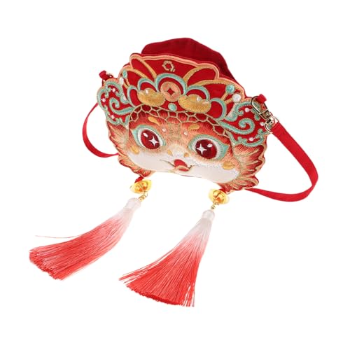 COLLBATH Schlangenjahr Ethnische Umhängetasche für Mädchen Handgefertigte Hanfu Schultertasche mit Niedlicher Schlangenstickerei und Praktischer Umhängegurt für und Alltag COLLBATH Schlangenjahr Ethnische Umhängetasche für Mädchen Handgefertigte Hanfu Schultertasche mit Niedlicher Schlangenstickerei und Praktischer Umhängegurt für und Alltag von COLLBATH