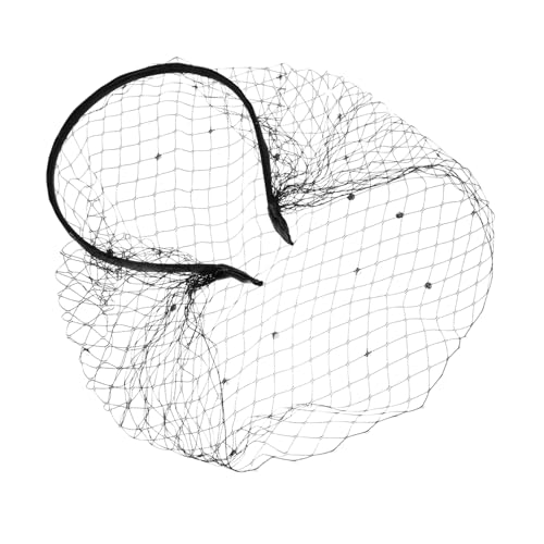 COLLBATH Schleier-stirnband Mit Strass-, Kopfschmuck Für Braut, Hochzeit, Teeparty, Fascinator von COLLBATH