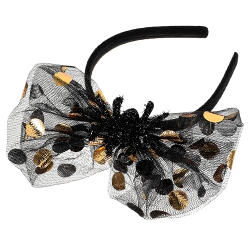 COLLBATH Halloween Haarband Party Set Für Mädchen Schleife Stirnband Set Mädchen Band Stoff Stirnband von COLLBATH