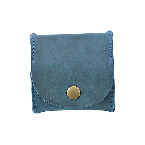 COLLBATH Mini Geldbeutel Aus Leder Mit Münzfach Schlüsselaufbewahrungstasche Reiseportemonnaie Organizertasche Für Damen Vintage Tasche Portemonnaie Mit Stauraum Für Kleingeld Und Karten von COLLBATH