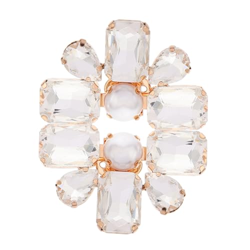 COLLBATH Schuhclips Aus Zinklegierung Abnehmbar Für High Heels Dekoratives Schuhzubehör Für Frauen Diy Mode Accessoires Für Jeden Anlass von COLLBATH
