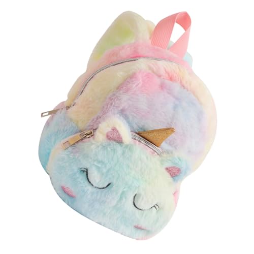 COLLBATH Kawaii-Rucksack Für Mädchen Plüsch-tornister Im Einhorn-Stil Große Kapazität Bequemer Schultergurt Für Schul Und Outdoor-aktivitäten von COLLBATH