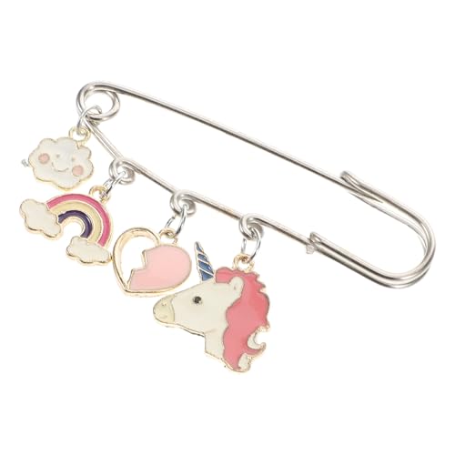 COLLBATH Sicherheitsnadel Brosche Mit Niedlichen Anhängern Dekorativem Einhorn Herz Anhänger Kragenbrosche Anstecknadel Für Pullover Kleider Röcke Krawattennadeln COLLBATH Sicherheitsnadel Brosche Mit Niedlichen Anhängern Dekorativem Einhorn Herz Anhänger Kragenbrosche Anstecknadel Für Pullover Kleider Röcke Krawattennadeln von COLLBATH
