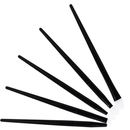 COLLBATH Silikon Make up Pinselset mit Robustem Griff Professionell für Lippenstift Lidschatten Augenbrauen Eyeliner Vielseitig für Tägliches und Reise make up von COLLBATH