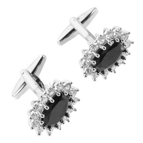 COLLBATH Sleeve Buttons für Französische Hemden Elegantes Accessoire für Hochzeiten und Formelle Anlässe Langlebige Verarbeitung Funkelnde Perfekter Sitz von COLLBATH