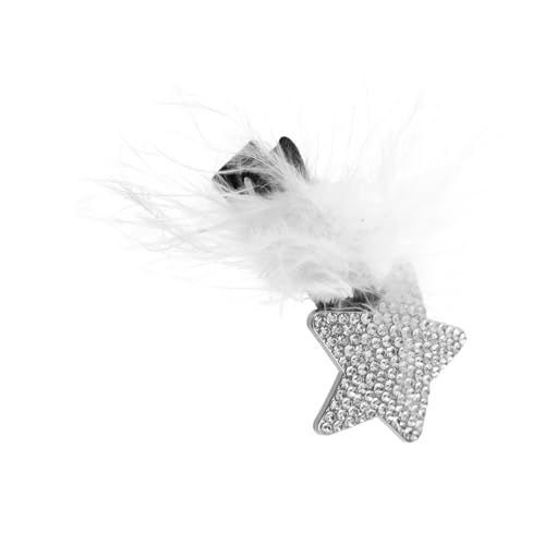 COLLBATH Sternen Haarspange Für Damen Metall Haarklammer Seitlich Dekorative Haar-accessoire Mit Druckknopf Süße Frisur Clip Für Frauen von COLLBATH