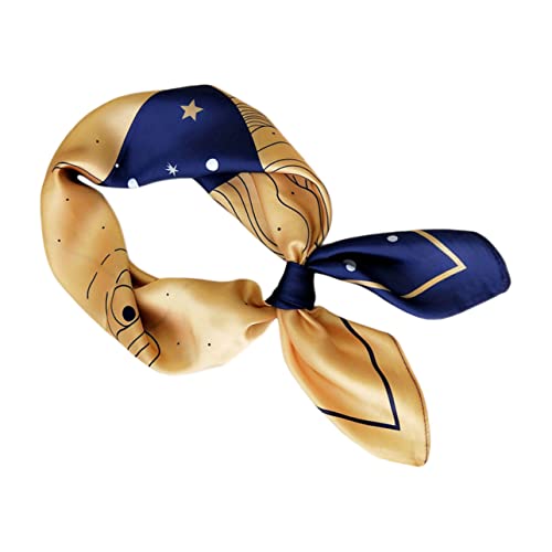 COLLBATH Strapazierfähiger Schal Für Damen Süße Punkte Muster 70 Cm Größe Bequemes Material Vielseitig Tragbar von COLLBATH