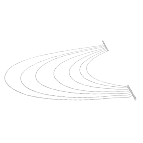 COLLBATH Haarkette Mit Strasssteinen Für Hochzeit Kopfschmuck Damen Elegante Haarspange Schmuck Für Bräute Und Brautjungfern von COLLBATH