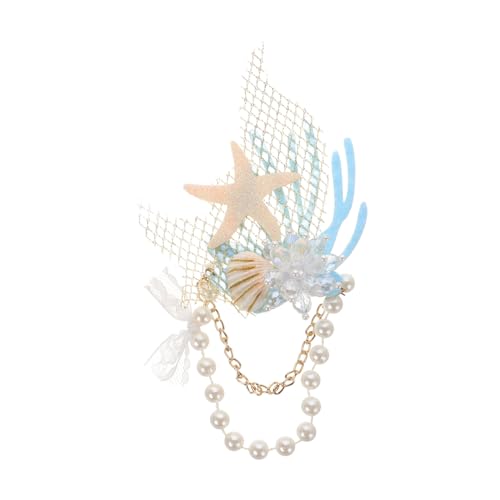 COLLBATH Strassstein Haarklammer Meerestern Form Damen Haarspange Hochzeit Party Abendmode Schmuck für Frauen von COLLBATH