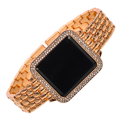 COLLBATH Strass Damenarmbanduhr Dekorative Uhr Glänzende Strass Armbanduhr Freizeituhr Mädchenarmbanduhr von COLLBATH