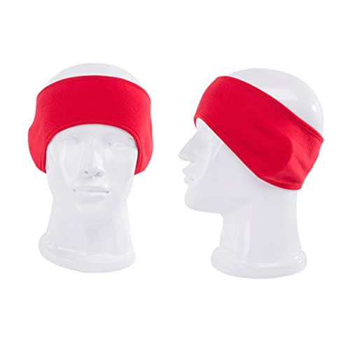 COLLBATH Ohrenwärmer Stirnband Ohrenschützer Zubehör Für Haarbänder Fleece- -stirnbänder Rot Reiten Männer Und Frauen Maske von COLLBATH