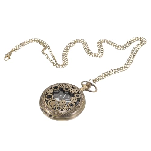 COLLBATH Taschenuhr Retro Vintage Herren Metalluhr Kleine Uhr Mit Kette Dekorative Taschenuhr Anhänger COLLBATH Taschenuhr Retro Vintage Herren Metalluhr Kleine Uhr Mit Kette Dekorative Taschenuhr Anhänger von COLLBATH