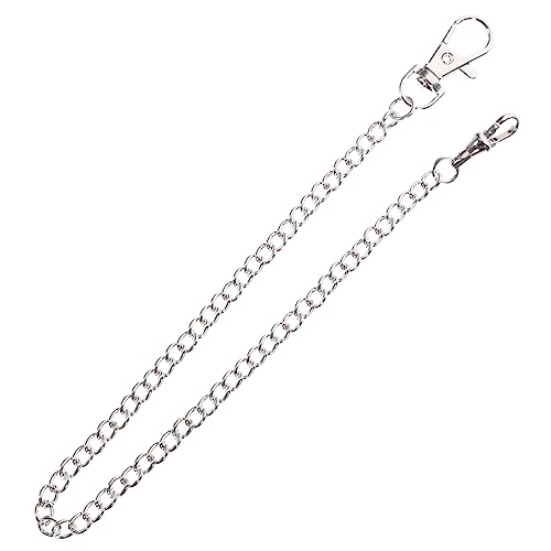 COLLBATH Taschenuhrkette Aus Metall Dekokette Für Männer Jeanskette Mit Klassischem Retro-Design Robuste Taschenuhrkette Praktische Hosenkette von COLLBATH
