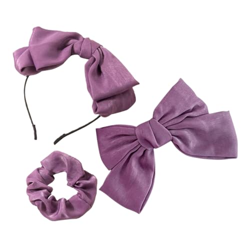 COLLBATH Teiliges Haarschleifen Set mit Haargummi Haarschleife und Haarclip aus Langlebigem und Vielseitig für Teenager und Damen Modisches Haarband für Verschiedene Anlässe COLLBATH Teiliges Haarschleifen Set mit Haargummi Haarschleife und Haarclip aus Langlebigem und Vielseitig für Teenager und Damen Modisches Haarband für Verschiedene Anlässe von COLLBATH
