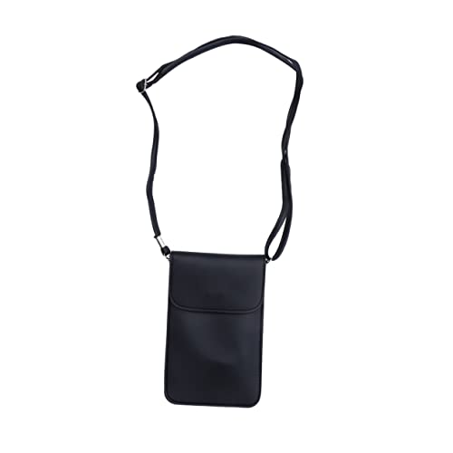 COLLBATH Mini Tasche Anhängen Mit Klappenschnalle Pvc-leder-umhängetasche Handy-umhängetasche Tragetasche Für Damen Und Mädchen von COLLBATH