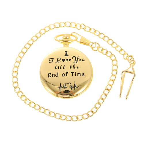 COLLBATH Tragbare Uhr Mit Batteriewerk Dekorative Taschenuhr Zum Aufhängen Für Herren von COLLBATH