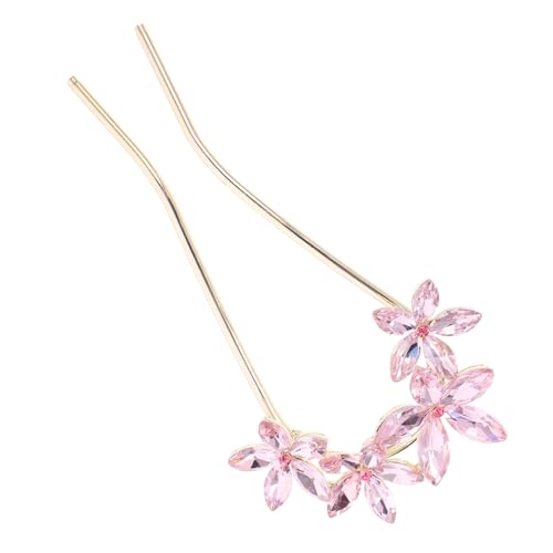 COLLBATH U förmige Strass Haarnadel für Braut Eleganter Hochzeitsschmuck Damen Haarspange mit Funkelnden Metallsteinen für Festliche Hochzeitsfrisuren und Besondere Anlässe von COLLBATH