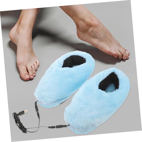 COLLBATH USB Beheizbare Hausschuhe mit Fußwärmerfunktion Schnelle Erwärmung Weiches Material Waschbar Abnehmbar Kuschelig Warm für Kalte Wintertage Komfortable Elektrische Fußheizungslösung COLLBATH USB Beheizbare Hausschuhe mit Fußwärmerfunktion Schnelle Erwärmung Weiches Material Waschbar Abnehmbar Kuschelig Warm für Kalte Wintertage Komfortable Elektrische Fußheizungslösung von COLLBATH