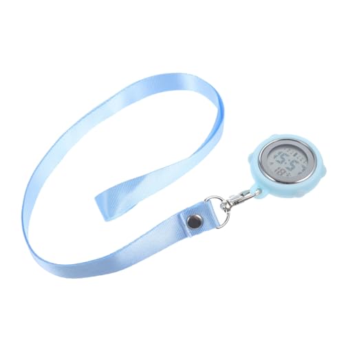 COLLBATH Digital Taschenuhr Für Krankenschwestern Und Ärzte Multifunktionale Karabineruhr Mit Clip Strapazierfähige Und Leichte Hängende Uhr Für Pflegekräfte Zufällige Farben Für von COLLBATH