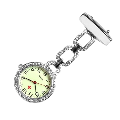 COLLBATH Uhr Stylische Hängende Taschenuhr Elegantes Retro Design Silber Quarz COLLBATH Uhr Stylische Hängende Taschenuhr Elegantes Retro Design Silber Quarz von COLLBATH