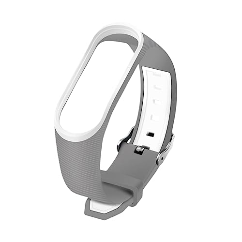 COLLBATH Bequemes Modisches Silikonarmband Als Ersatz Für Band 3/grau von COLLBATH