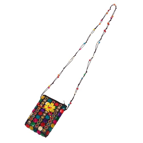COLLBATH Umhängetasche Aus Kokosnussschale Boho Ethno Sling Tasche Handtasche Im Ethno Stil Kokosnussschale Geldbörse Umhängetasche Für Münzen Sling Langer COLLBATH Umhängetasche Aus Kokosnussschale Boho Ethno Sling Tasche Handtasche Im Ethno Stil Kokosnussschale Geldbörse Umhängetasche Für Münzen Sling Langer von COLLBATH