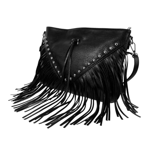 COLLBATH Umhängetasche Umhängetasche Für Damen Soft Mit Nieten Fransen Große Schultertasche Schultertasche Für Shopping Freizeit Crossbody Bag Praktisch COLLBATH Umhängetasche Umhängetasche Für Damen Soft Mit Nieten Fransen Große Schultertasche Schultertasche Für Shopping Freizeit Crossbody Bag Praktisch von COLLBATH