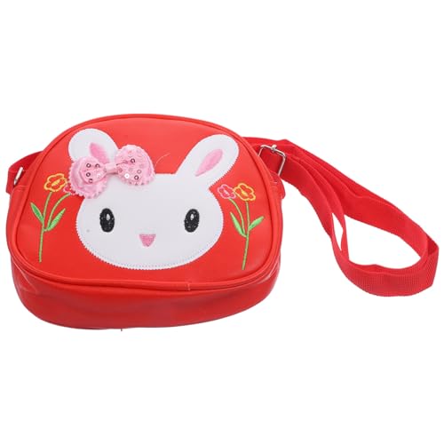COLLBATH Mädchen Umhängetasche Mit Niedlichem Hasenmotiv Verstellbare Crossbody Tasche Für Mädchen Als Geburtstagsgeschenk Für Alltag Und von COLLBATH