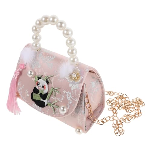 COLLBATH Umhängetasche Mädchen Leichtes Chinesisches Design mit Niedlichem Panda Multifunktional als Schulter und Crossbody Bag für Schule Ausflüge und Geburtstagsgeschenk von COLLBATH