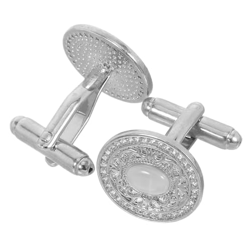 COLLBATH Unisex Manschettenknöpfe Kupfer mit Blumenmuster Elegante Oxidationsbeständige Tuxedo-studs für Herren und Damen Formelle Business Hochzeitsanzug-accessoires von COLLBATH